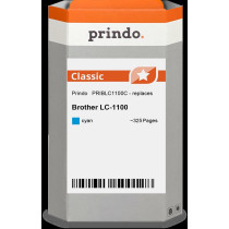 compatibile con Brother LC1100C ciano  Prindo Classic ciano Cartuccia d'inchiostro
