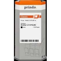 compatibile con Brother LC127XLBK nero  Prindo Classic XL nero Cartuccia d'inchiostro