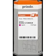 compatibile con Brother LC1280XLM magenta  Prindo Classic XL magenta Cartuccia d'inchiostro