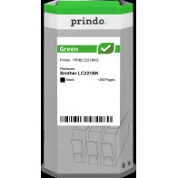 compatibile con Brother LC221BK nero  Prindo Green nero Cartuccia d'inchiostro