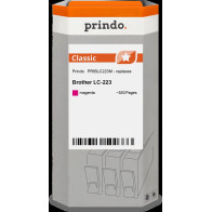 compatibile con Brother LC223M magenta  Prindo Classic magenta Cartuccia d'inchiostro