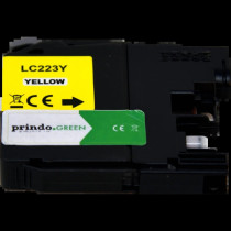 compatibile con Brother LC223Y giallo  Prindo Green giallo Cartuccia d'inchiostro