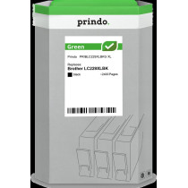 compatibile con Brother LC229XLBK nero  Prindo Green XL nero Cartuccia d'inchiostro