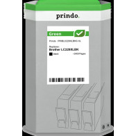 compatibile con Brother LC229XLBK nero  Prindo Green XL nero Cartuccia d'inchiostro