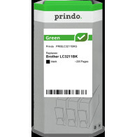 compatibile con Brother LC3211BK nero  Prindo Green nero Cartuccia d'inchiostro