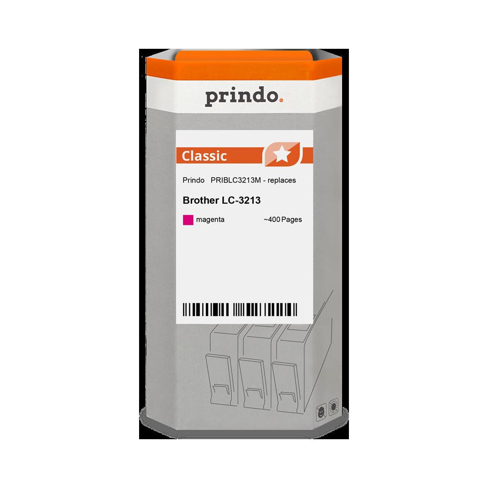 compatibile con Brother LC3213M magenta  Prindo Classic XL magenta Cartuccia d'inchiostro