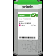 compatibile con Brother LC3213M magenta  Prindo Green XL magenta Cartuccia d'inchiostro