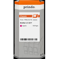 compatibile con Brother LC3217M magenta  Prindo Classic magenta Cartuccia d'inchiostro