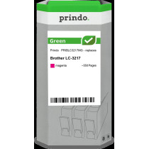 compatibile con Brother LC3217M magenta  Prindo Green magenta Cartuccia d'inchiostro