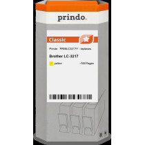 compatibile con Brother LC3217Y giallo  Prindo Classic giallo Cartuccia d'inchiostro