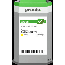 compatibile con Brother LC3217Y giallo  Prindo Green giallo Cartuccia d'inchiostro
