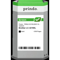 compatibile con Brother LC3219XLBK nero  Prindo Green XL nero Cartuccia d'inchiostro