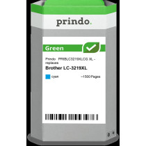 compatibile con Brother LC3219XLC ciano  Prindo Green XL ciano Cartuccia d'inchiostro