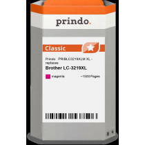 compatibile con Brother LC3219XLM magenta  Prindo Classic XL magenta Cartuccia d'inchiostro