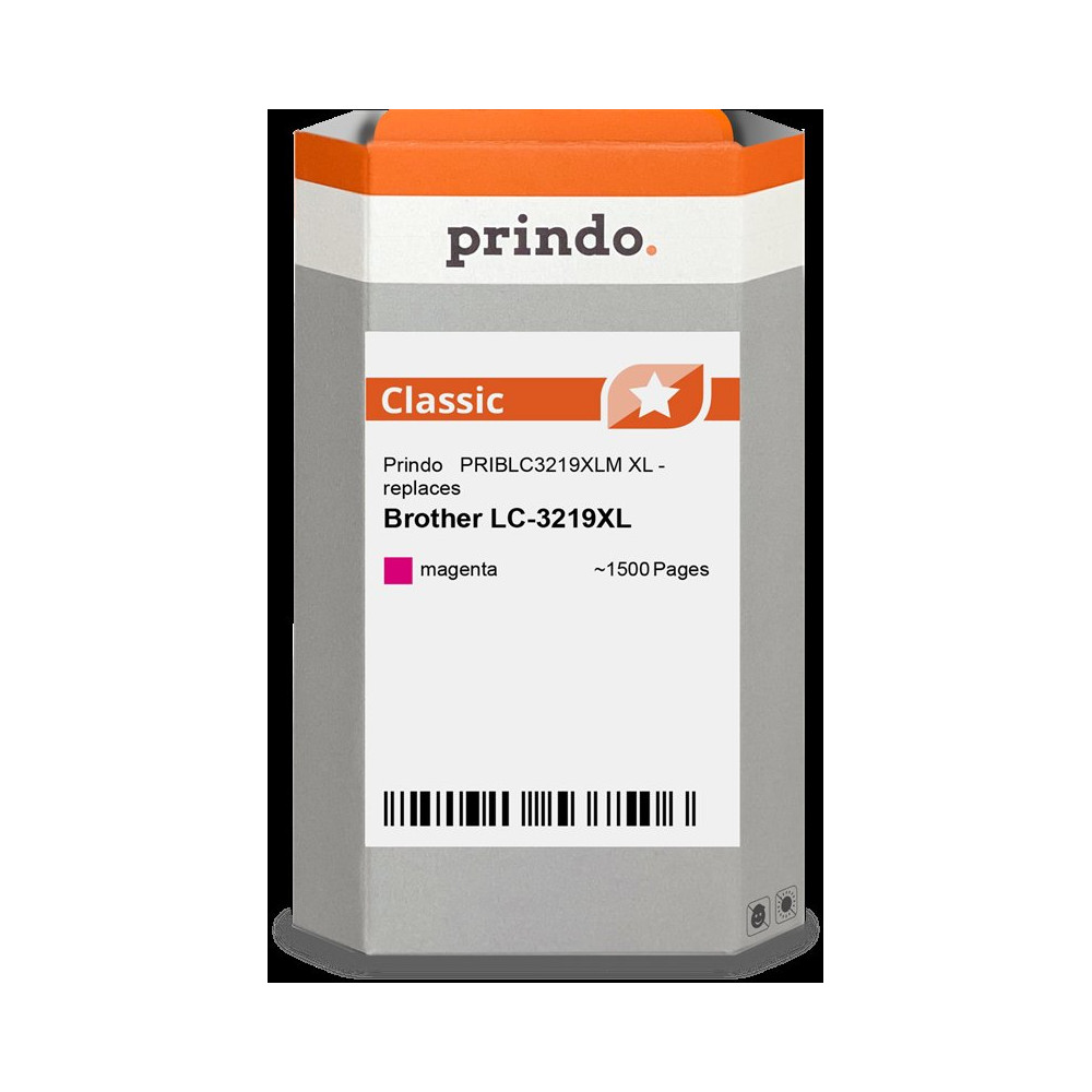 compatibile con Brother LC3219XLM magenta  Prindo Classic XL magenta Cartuccia d'inchiostro