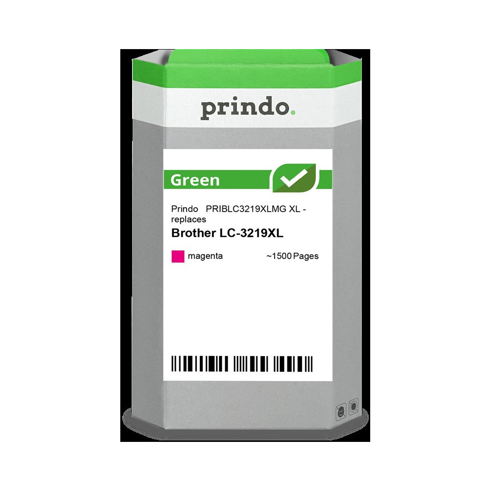 compatibile con Brother LC3219XLM magenta  Prindo Green XL magenta Cartuccia d'inchiostro