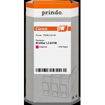compatibile con Brother LC421M magenta  Prindo Classic magenta Cartuccia d'inchiostro