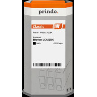 compatibile con Brother LC422BK nero  Prindo Classic nero Cartuccia d'inchiostro