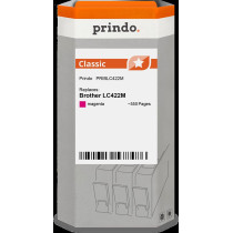 compatibile con Brother LC422M magenta  Prindo Classic magenta Cartuccia d'inchiostro
