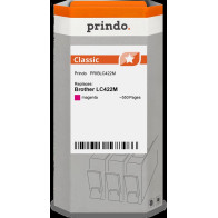 compatibile con Brother LC422M magenta  Prindo Classic magenta Cartuccia d'inchiostro