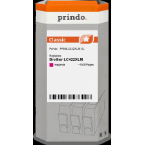 compatibile con Brother LC422XLM magenta  Prindo Classic XL magenta Cartuccia d'inchiostro