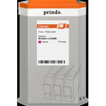 compatibile con Brother LC424M magenta  Prindo Classic magenta Cartuccia d'inchiostro