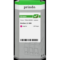 compatibile con Brother LC980M magenta  Prindo Green magenta Cartuccia d'inchiostro