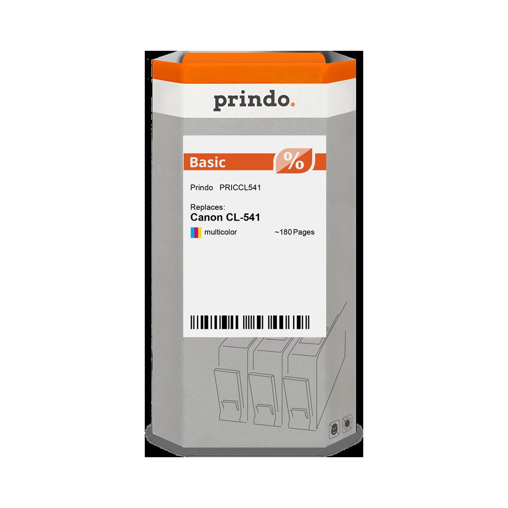 compatibile con Canon CL-541 differenti colori (5227B001)  Prindo Basic differenti colori Cartuccia d'inchiostro
