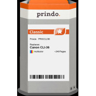 compatibile con Canon CLI-36 differenti colori (1511B001)  Prindo Classic differenti colori Cartuccia d'inchiostro