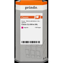 compatibile con Canon CLI-581m XXL magenta (1996C001)  Prindo Classic XXL magenta Cartuccia d'inchiostro