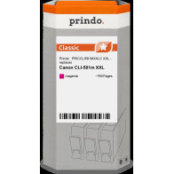 compatibile con Canon CLI-581m XXL magenta (1996C001)  Prindo Classic XXL magenta Cartuccia d'inchiostro