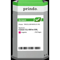 compatibile con Canon CLI-581m XXL magenta (1996C001)  Prindo Green XXL magenta Cartuccia d'inchiostro