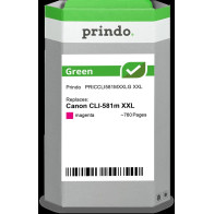 compatibile con Canon CLI-581m XXL magenta (1996C001)  Prindo Green XXL magenta Cartuccia d'inchiostro