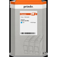 compatibile con Canon GI-46c ciano (4427C001)  Prindo Classic ciano Cartuccia d'inchiostro