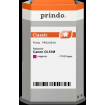 compatibile con Canon GI-51M magenta (4547C001)  Prindo Classic magenta Cartuccia d'inchiostro