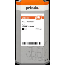 compatibile con Canon GI-53bk nero (4699C001)  Prindo Classic nero Cartuccia d'inchiostro