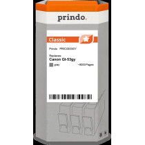 compatibile con Canon GI-53gy Grigio (4708C001)  Prindo Classic Grigio Cartuccia d'inchiostro
