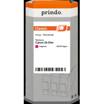 compatibile con Canon GI-53m magenta (4681C001)  Prindo Classic magenta Cartuccia d'inchiostro