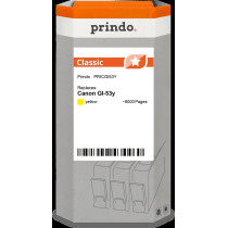 compatibile con Canon GI-53y giallo (4690C001)  Prindo Classic giallo Cartuccia d'inchiostro