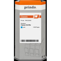 compatibile con Canon GI-55c ciano (6289C001)  Prindo Classic ciano Cartuccia d'inchiostro