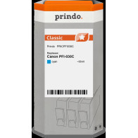 compatibile con Canon PFI-030C ciano (3490C001)  Prindo Classic ciano Cartuccia d'inchiostro