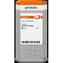 compatibile con Canon PFI-050c ciano (5699C001)  Prindo Classic ciano Cartuccia d'inchiostro