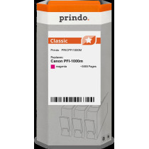 compatibile con Canon PFI-1000m magenta (0548C001)  Prindo Classic magenta Cartuccia d'inchiostro