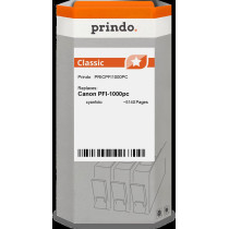 compatibile con Canon PFI-1000pc ciano (Foto) (0550C001)  Prindo Classic ciano (Foto) Cartuccia d'inchiostro