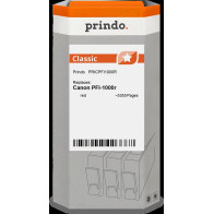 compatibile con Canon PFI-1000r Rosso (0554C001)  Prindo Classic Rosso Cartuccia d'inchiostro