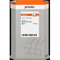 compatibile con Canon PFI-102c ciano (0896B001)  Prindo Classic ciano Cartuccia d'inchiostro