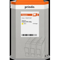 compatibile con Canon PFI-102y giallo (0898B001)  Prindo Classic giallo Cartuccia d'inchiostro