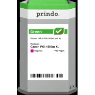 compatibile con Canon PGI-1500m XL magenta (9194B001)  Prindo Green XL magenta Cartuccia d'inchiostro
