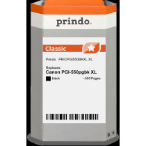 compatibile con Canon PGI-550pgbk XL nero (6431B001)  Prindo Classic XL nero Cartuccia d'inchiostro