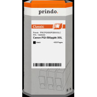 compatibile con Canon PGI-580pgbk XXL nero (1970C001)  Prindo Classic XXL nero Cartuccia d'inchiostro